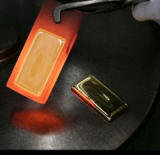 揭秘！金條原來是這么生產(chǎn)出來的