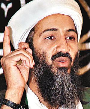 恐怖組織“伊斯蘭馬格里布基地組織”2003年向恐怖大亨本-拉登宣布效忠。圖為本-拉登 資料圖
