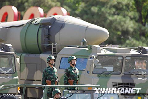 中國東風(fēng)-21C導(dǎo)彈在今年的國慶閱兵中對(duì)外正式亮相。