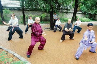 德國武術愛好者嶗山拜師