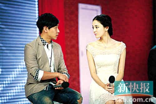 兩人曾在節(jié)目上眉來(lái)眼去
