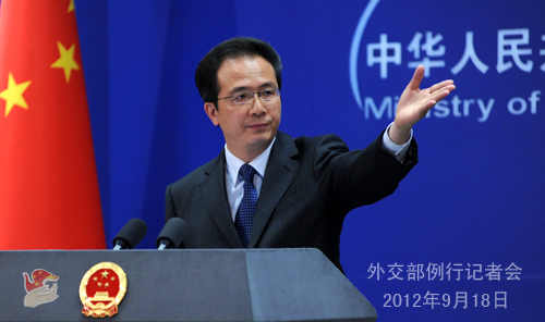外交部就中國駐日總領(lǐng)館遭襲、國內(nèi)涉日抗議等答問