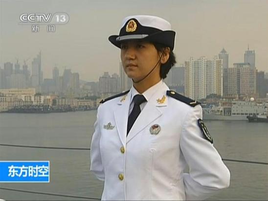 中國(guó)航母女艦員探訪:選拔智力要求高于體能