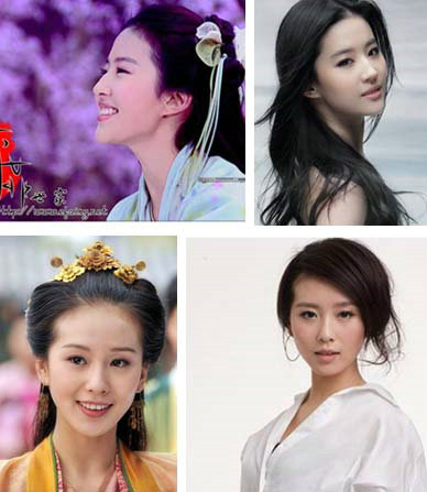 揭?jiàn)嗜ν?lèi)型女星 各花入各眼