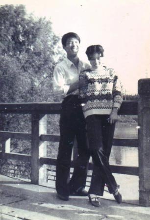 1984年10月，攝于武定門節(jié)制閘，很像山楂樹之戀