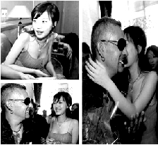 羅伯特·巴喬來(lái)中國(guó)了，她吻了上去。