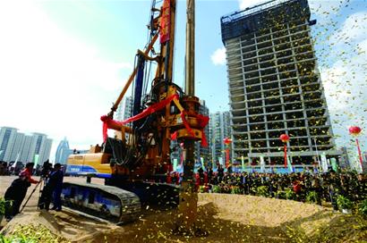 我市開始進(jìn)入地鐵建設(shè)的高潮期 3號(hào)、2號(hào)線都已開工建設(shè) 1號(hào)、4號(hào)、6號(hào)線也將陸續(xù)開工