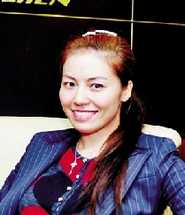 左穎，宗申集團(tuán)總裁左宗申的女兒