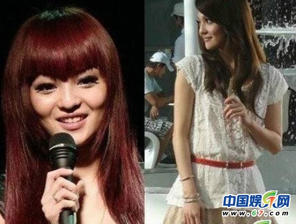 女星驚悚照遭網友吐槽
