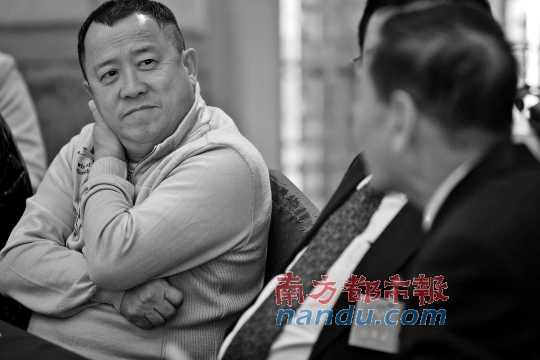 曾志偉在政協(xié)分組會議吐槽“兩餐食唔飽”。 南都記者 鐘銳鈞 攝