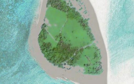 資料圖：被菲律賓侵占的南鑰島。