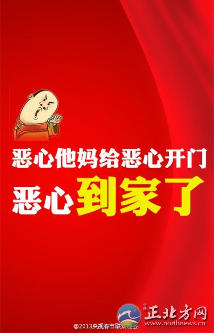 2013央視春晚流行語(yǔ)大盤點(diǎn) 爆笑圖走紅