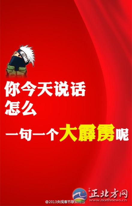 2013央視春晚流行語大盤點(diǎn) 爆笑圖走紅