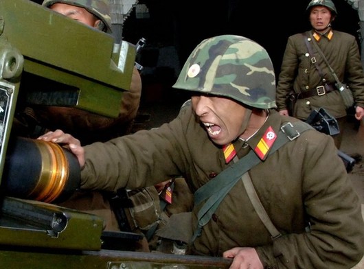 朝鮮中央社公布朝士兵緊張訓練照