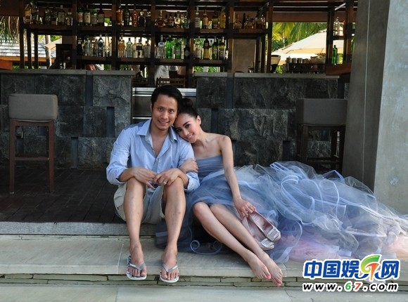 關穎婚紗照曝光
