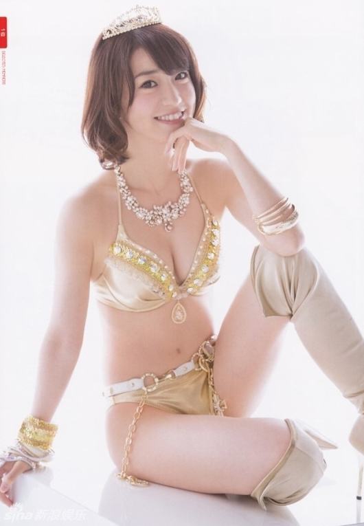 AKB48七彩內(nèi)衣寫(xiě)真 大秀曲線白皙火辣