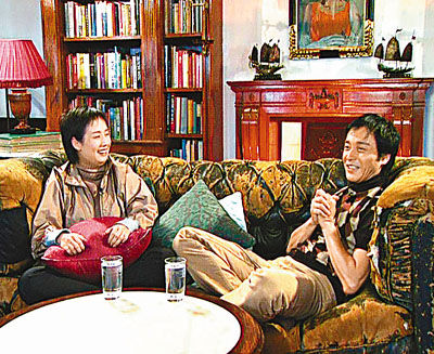 毛舜筠訪問(wèn)張國(guó)榮片段