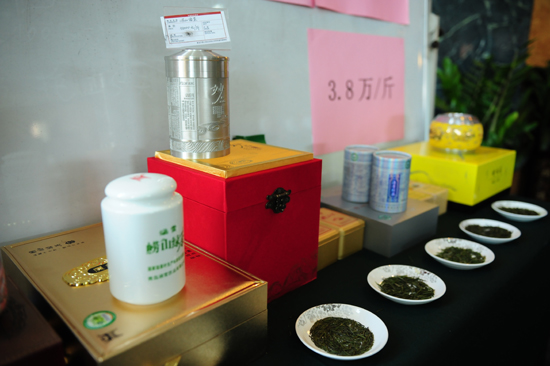 青島十大名茶出爐 每斤售價高達(dá)三萬八