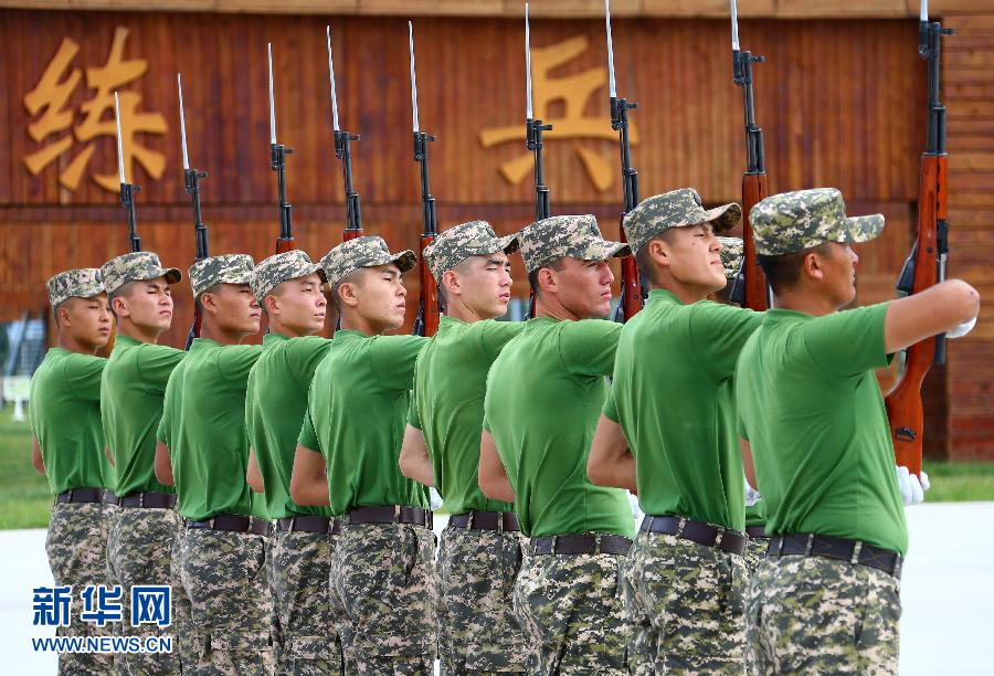 外軍參閱方隊訓(xùn)練見聞