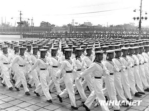 1953年國慶閱兵 人民軍隊正規(guī)化建設成果