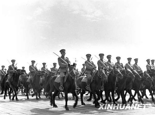 1953年國慶閱兵 人民軍隊正規(guī)化建設成果